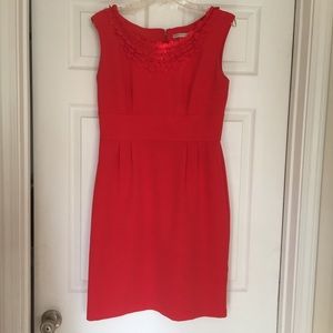 Sandra Darren Coral Shift Dress